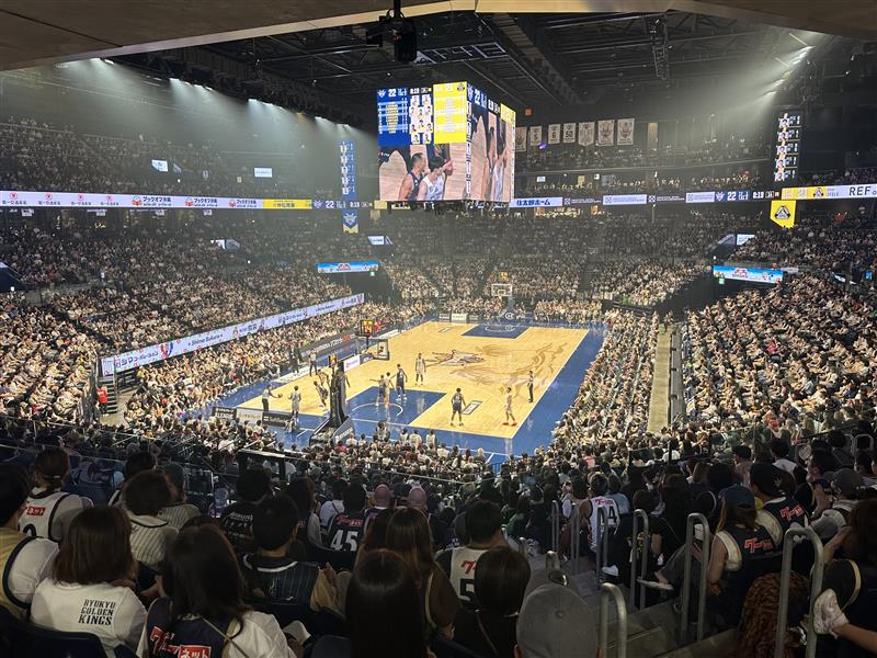 琉球ゴールデンキングス観戦！