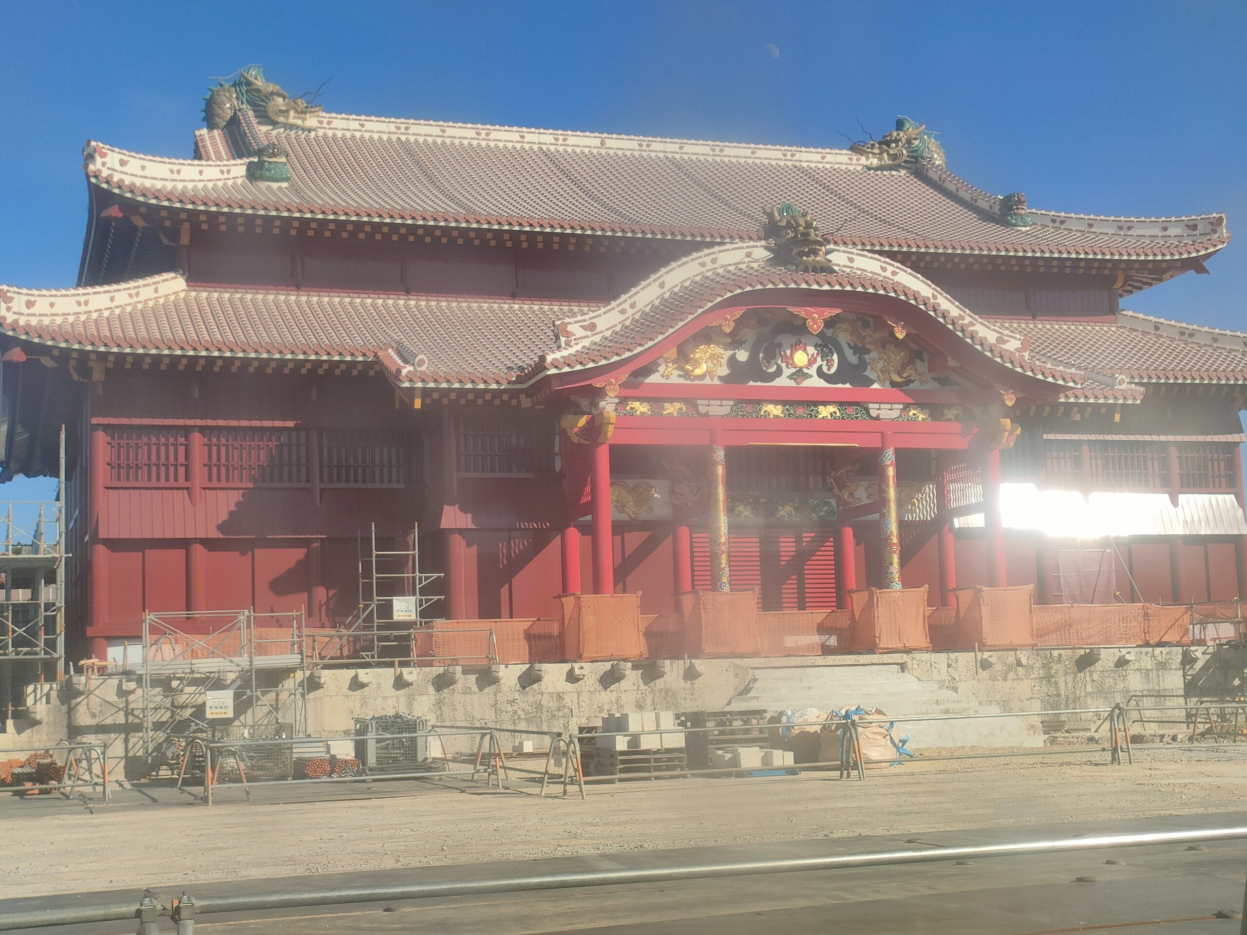 待ち遠しい首里城復興